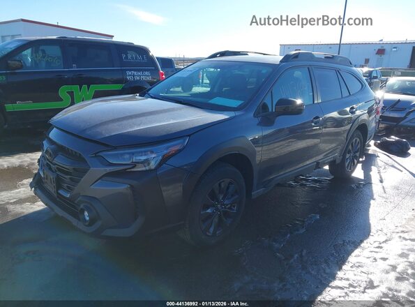 4S4BTALC2S3259680 2025 SUBARU OUTBACK Серый Передняя левая четверть