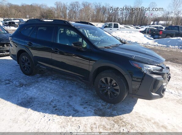 4S4BTALC4P3218667 2023 SUBARU OUTBACK Черный Передняя правая четверть