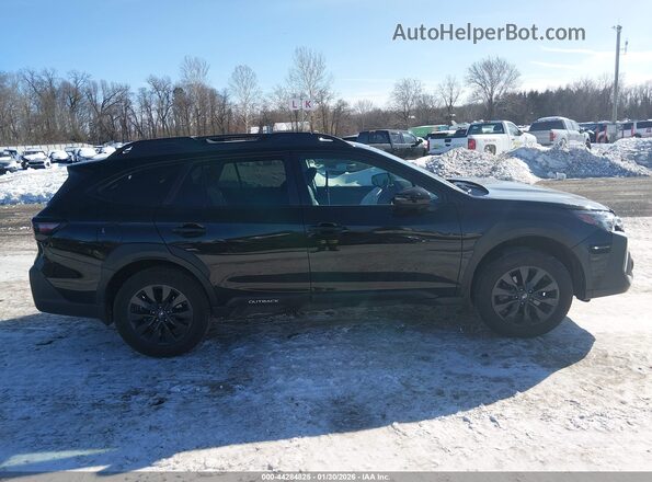 4S4BTALC4P3218667 2023 SUBARU OUTBACK Черный Вид задней части салона