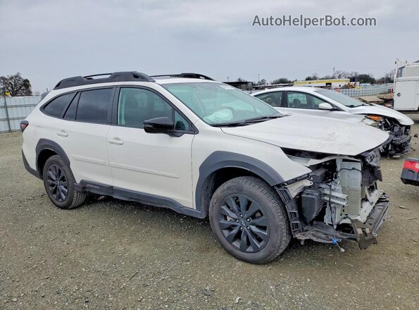 4S4BTALC5P3198493 2023 SUBARU OUTBACK White Przód prawy