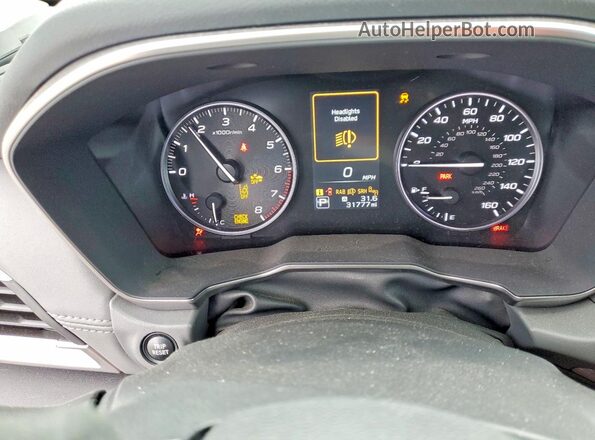 4S4BTALC5P3198493 2023 SUBARU OUTBACK White Widok zestawu wskaźników
