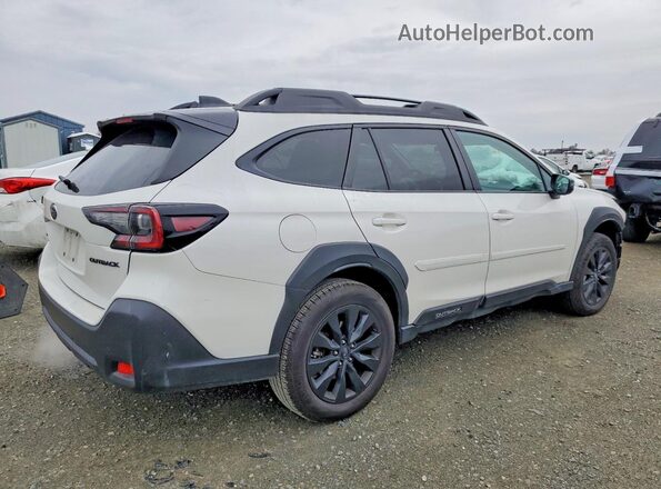4S4BTALC5P3198493 2023 SUBARU OUTBACK White Tył prawy