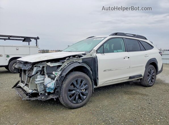 4S4BTALC5P3198493 2023 SUBARU OUTBACK White Przód lewy