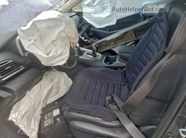 4S4BTAMC2M3164845 2021 SUBARU OUTBACK Gray Widok wnętrza z przodu