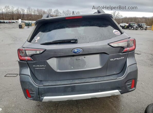 4S4BTAMC2M3164845 2021 SUBARU OUTBACK Gray Widok z tyłu