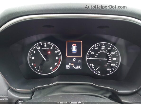 4S4BTAMC5M3127613 2021 SUBARU OUTBACK Gray Widok tylnych siedzeń