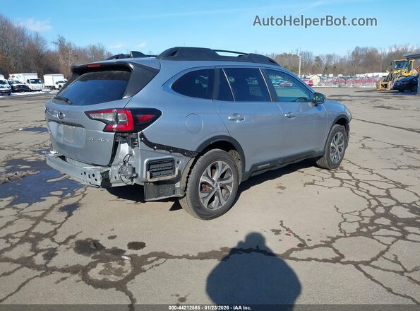 4S4BTAMC7M3144624 2021 SUBARU OUTBACK Silver Задня права чверть