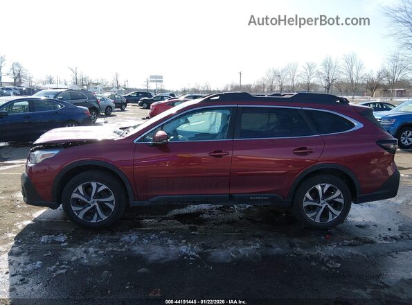 4S4BTANC0N3178596 2022 SUBARU OUTBACK Red 360 interior view