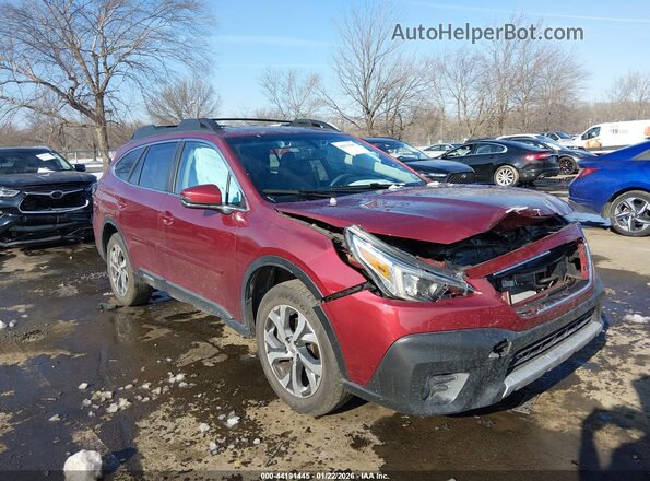 4S4BTANC0N3178596 2022 SUBARU OUTBACK Red 