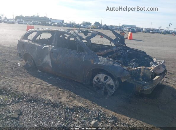 4S4BTANC3M3208284 2021 SUBARU OUTBACK Белый Передняя правая четверть