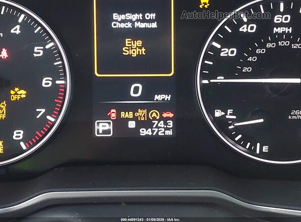 4S4BTANC5R3300164 2024 SUBARU OUTBACK Gray 