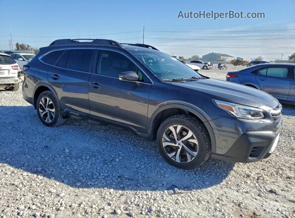 4S4BTANC7M3148963 2021 SUBARU OUTBACK Gray Передня права чверть