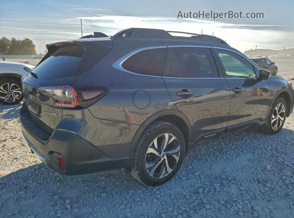 4S4BTANC7M3148963 2021 SUBARU OUTBACK Gray Задня права чверть