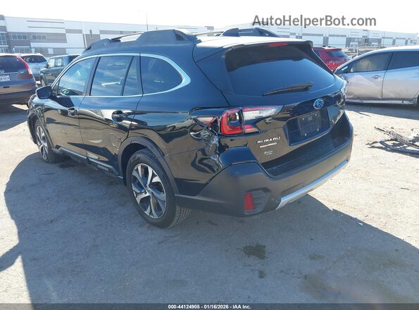 4S4BTANC7N3102406 2022 SUBARU OUTBACK Черный Задняя левая четверть