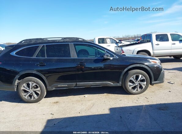 4S4BTANC7N3102406 2022 SUBARU OUTBACK Черный Вид задней части салона