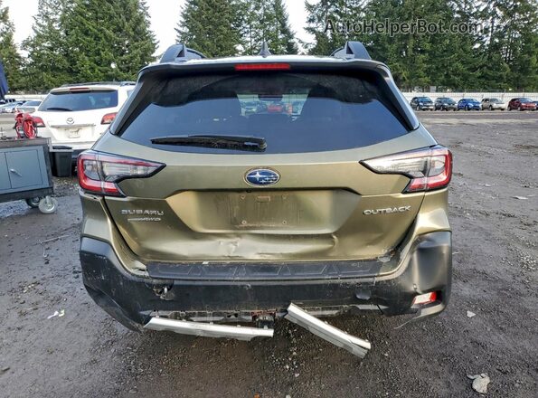 4S4BTANC7P3224217 2023 SUBARU OUTBACK Зеленый Вид сзади