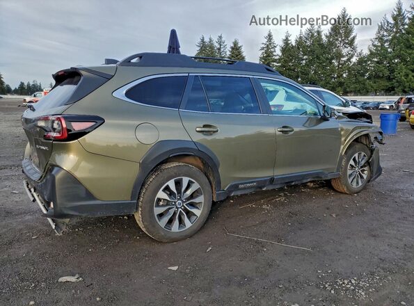 4S4BTANC7P3224217 2023 SUBARU OUTBACK Зеленый Задняя правая четверть
