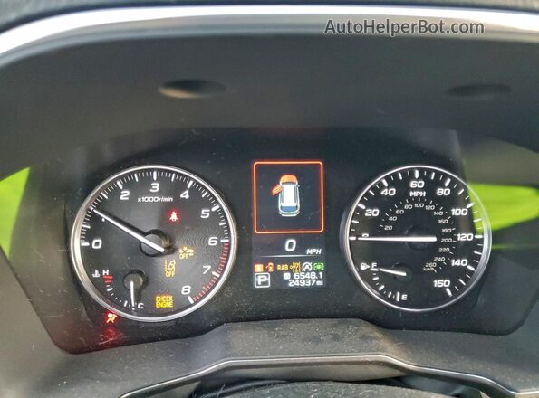 4S4BTANC7P3224217 2023 SUBARU OUTBACK Зеленый Вид щитка приборов