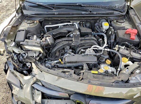 4S4BTANC7P3224217 2023 SUBARU OUTBACK Зеленый Вид задней части салона