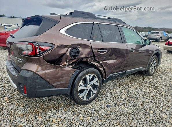 4S4BTAPC7M3196363 2021 SUBARU OUTBACK Brown Trasero derecho