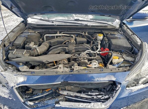 4S4BTDAC6M3188166 2021 SUBARU OUTBACK Синий Вид подкапотного пространства