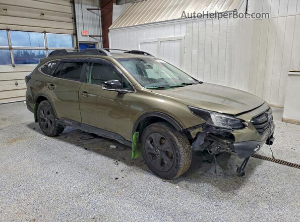 4S4BTGLD0M3216129 2021 SUBARU OUTBACK Green Przód prawy