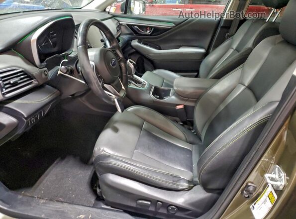 4S4BTGLD0M3216129 2021 SUBARU OUTBACK Green Widok wnętrza z przodu