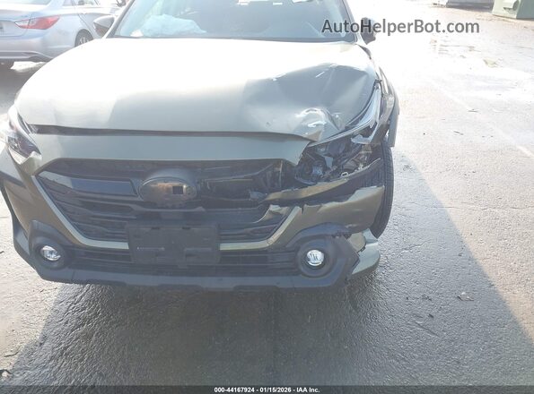 4S4BTGLD2R3103631 2024 SUBARU OUTBACK Зеленый Вид спереди