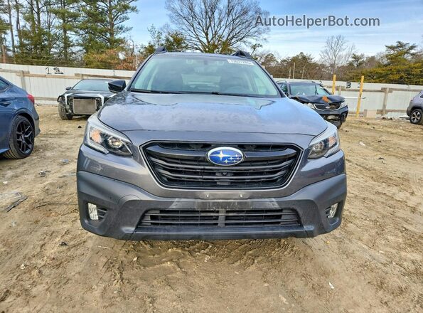 4S4BTGLD9M3227730 2021 SUBARU OUTBACK Gray Widok z przodu