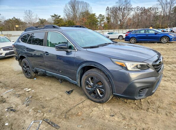 4S4BTGLD9M3227730 2021 SUBARU OUTBACK Gray Przód prawy