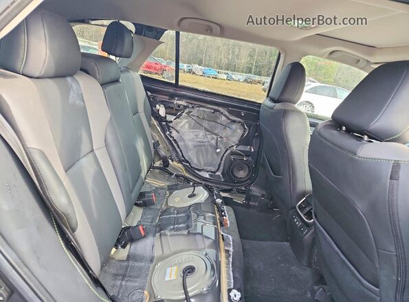 4S4BTGLD9M3227730 2021 SUBARU OUTBACK Gray Widok wnętrza z tyłu