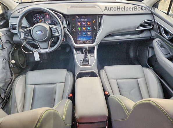 4S4BTGLD9M3227730 2021 SUBARU OUTBACK Gray Widok deski rozdzielczej