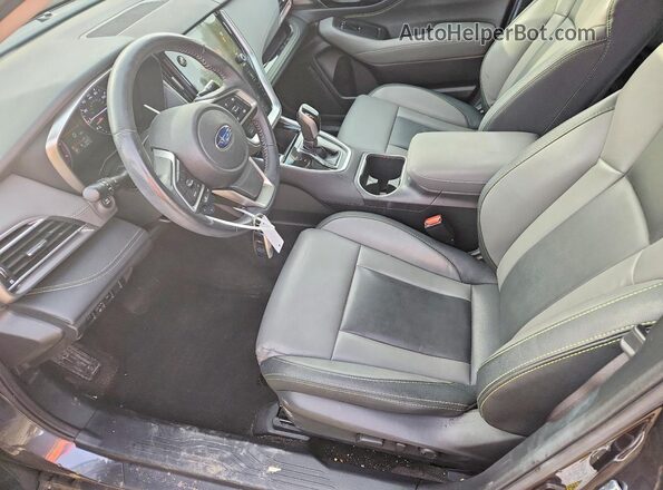 4S4BTGLD9M3227730 2021 SUBARU OUTBACK Gray Widok wnętrza z przodu