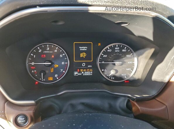 4S4BTGPD3R3182463 2024 SUBARU OUTBACK Серый Вид щитка приборов