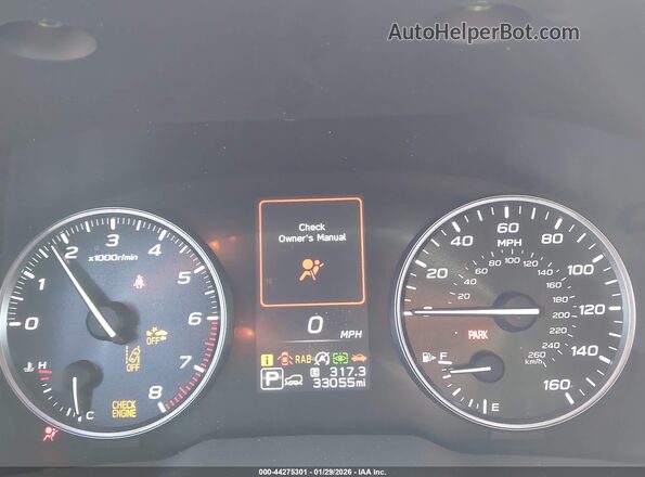 4S4BTGPD7N3266408 2022 SUBARU OUTBACK Белый Вид задних сидений