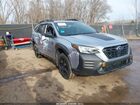 2022 Subaru Outback Wilderness Silver vin: 4S4BTGUD4N3135022