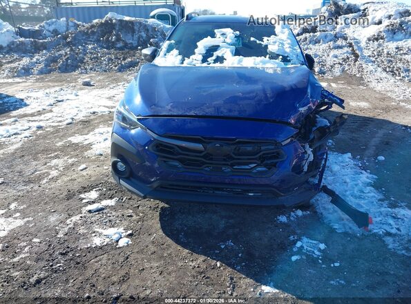 4S4GUHD66T3700247 2026 SUBARU CROSSTREK Синий Вид щитка приборов