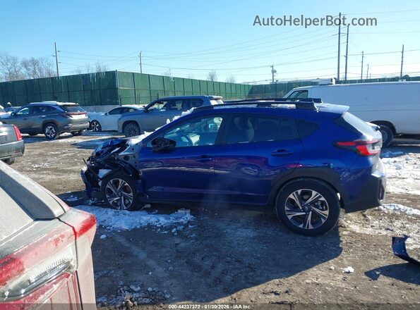 4S4GUHD66T3700247 2026 SUBARU CROSSTREK Синий Панорамный вид салона 360°
