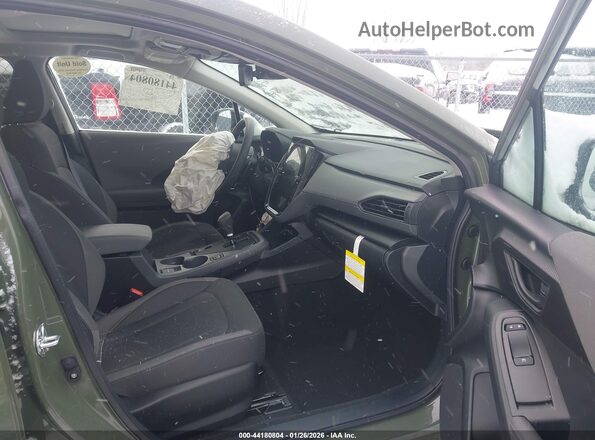 4S4GUHD69T3703711 2026 SUBARU CROSSTREK Green Vista interior delantera