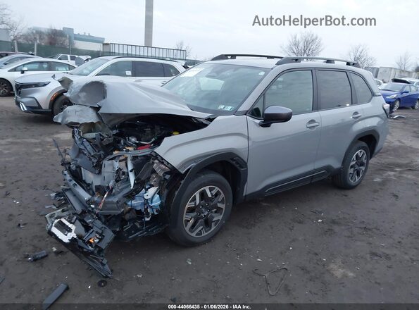 4S4SLDB63T3024056 2026 SUBARU FORESTER Серый Передняя левая четверть