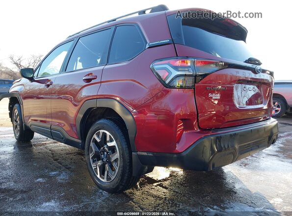 4S4SLDD66T3013727 2026 SUBARU FORESTER Красный Задняя левая четверть