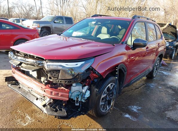 4S4SLDD66T3013727 2026 SUBARU FORESTER Красный Передняя левая четверть