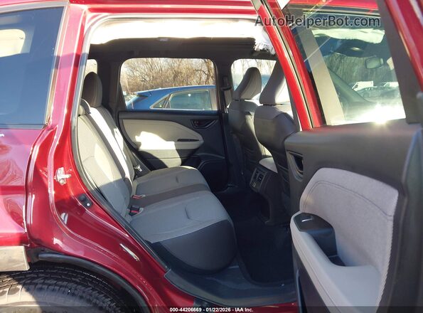 4S4SLDD66T3013727 2026 SUBARU FORESTER Красный Вид наклейки с VIN-кодом