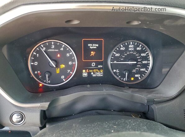 4S4WMACD8P3402761 2023 SUBARU ASCENT Blue Widok zestawu wskaźników