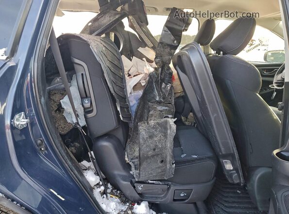 4S4WMACD8P3402761 2023 SUBARU ASCENT Blue Widok wnętrza z tyłu