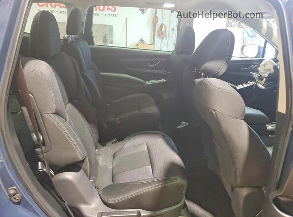 4S4WMADD6S3421347 2025 SUBARU ASCENT Blue Vista interior trasera