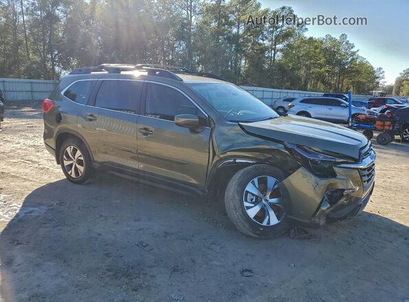 4S4WMADDXS3413705 2025 SUBARU ASCENT Зеленый Передняя правая четверть