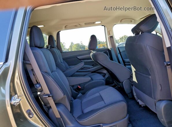 4S4WMADDXS3413705 2025 SUBARU ASCENT Зеленый Вид задней части салона