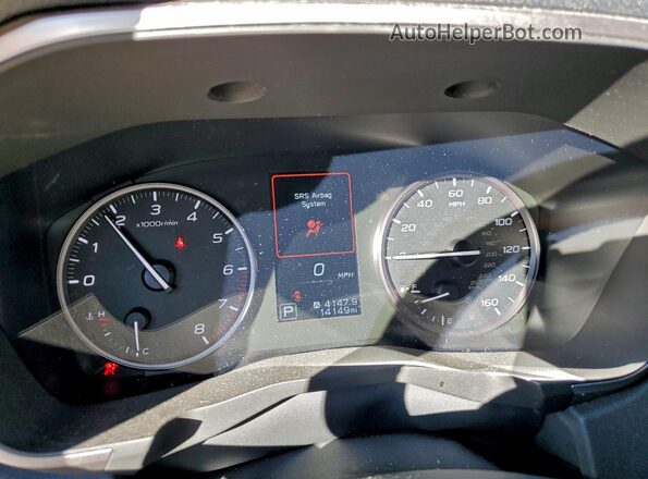 4S4WMADDXS3413705 2025 SUBARU ASCENT Зеленый Вид щитка приборов