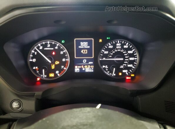4S4WMAFD2S3422055 2025 SUBARU ASCENT White Widok zestawu wskaźników